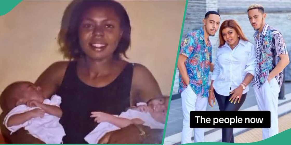 Reactions as Woman Shows off Her Two Sons' Transformation Years after She Was Dumped Reactions as Woman Shows off Her Two Sons' Transformation Years after She Was Dumped
