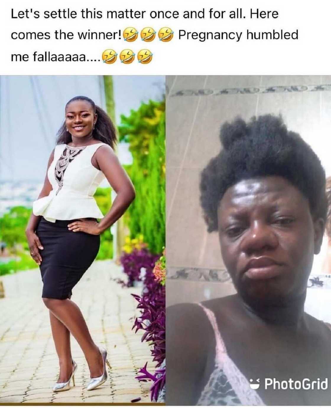 Dole ciki ya sa ki saduda da rayuwa, hotunan yadda juna biyu ya sauya wa wasu mata hallita Dole ciki ya sa ki saduda da rayuwa, hotunan yadda juna biyu ya sauya wa wasu mata hallita