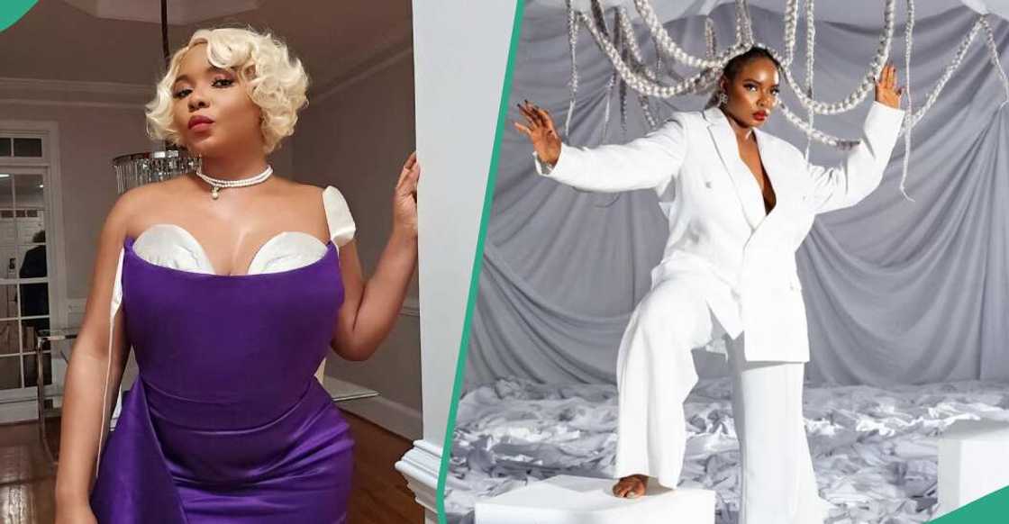 Yemi Alade marking her 35th birthday in a lovely outfit Yemi Alade marking her 35th birthday in a lovely outfit