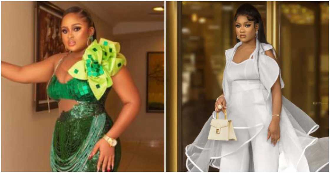 BBNaija stars Amaka and Phyna BBNaija stars Amaka and Phyna