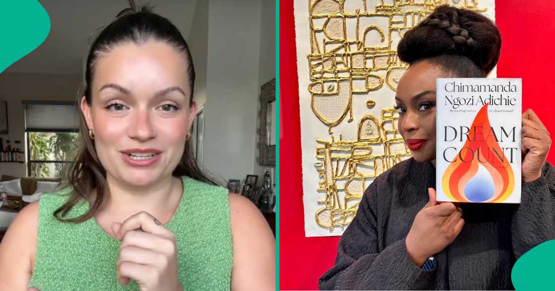 White lady shares what Chimamanda Ngozi Adichie's new book "Dream Count" did to her brain White lady shares what Chimamanda Ngozi Adichie's new book "Dream Count" did to her brain