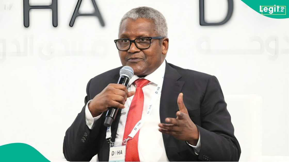 Aliko Dangote addresses his first grandson’s decision to pursue professional experience outside his business Aliko Dangote addresses his first grandson’s decision to pursue professional experience outside his business