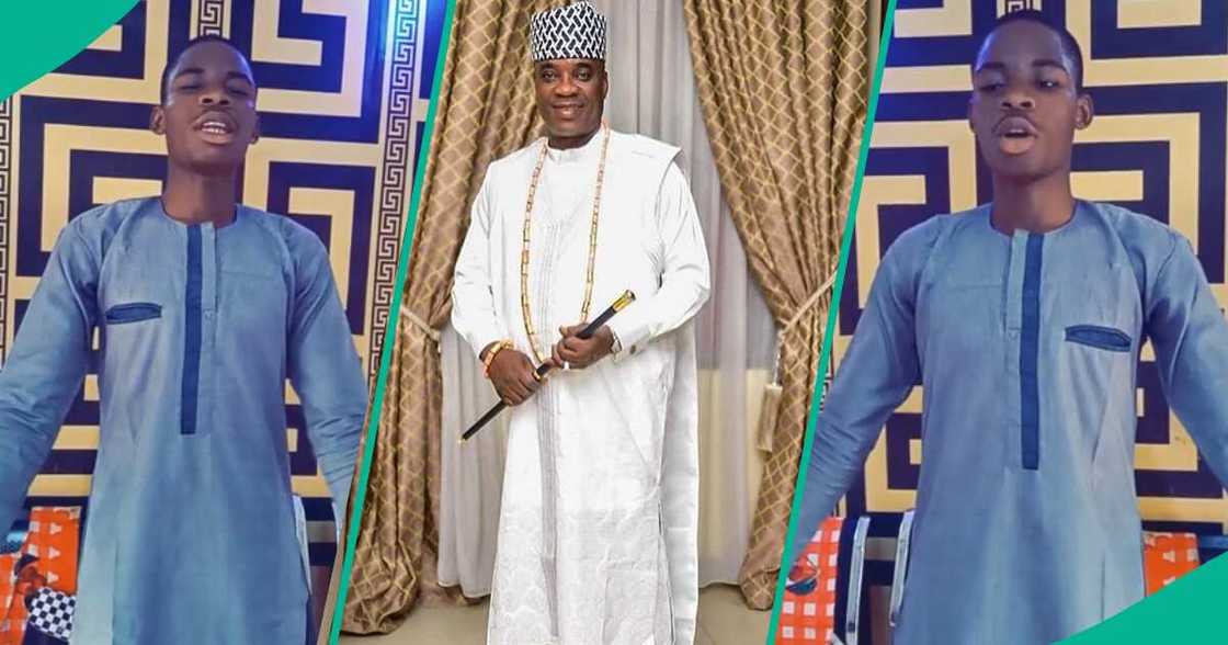 A clip of a young Nigerian who sings just like Kwam1 goes viral. A clip of a young Nigerian who sings just like Kwam1 goes viral.