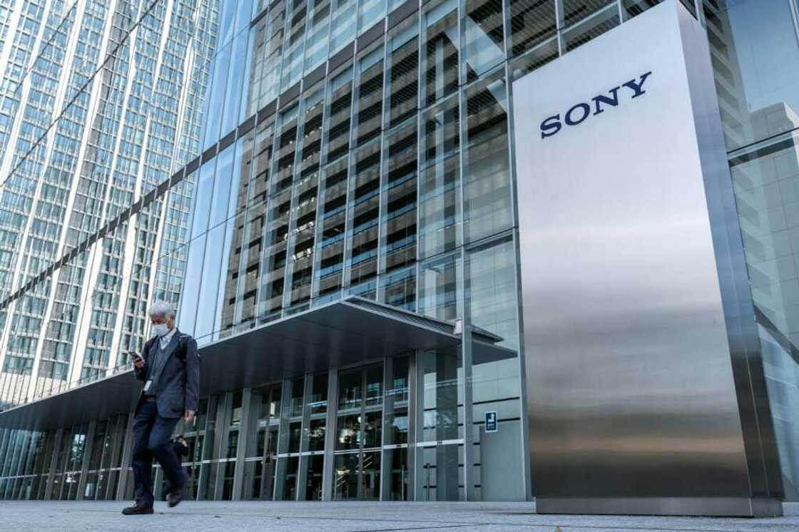 Sony said the weak yen had boosted profits in several sectors Sony said the weak yen had boosted profits in several sectors