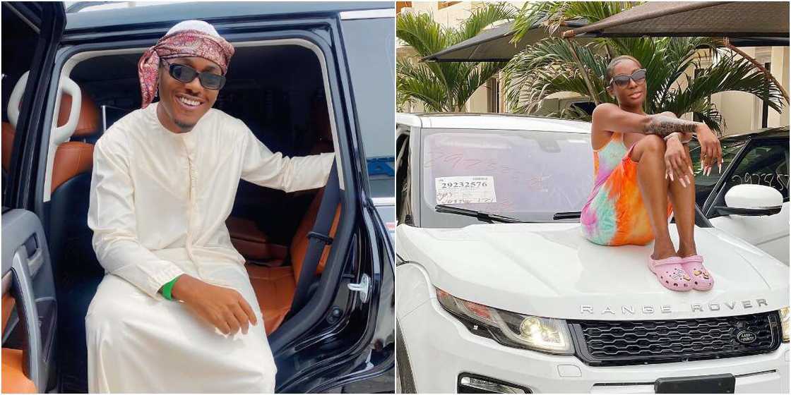 Timini Egbuson and Dorcas Shola-Fapson Timini Egbuson and Dorcas Shola-Fapson