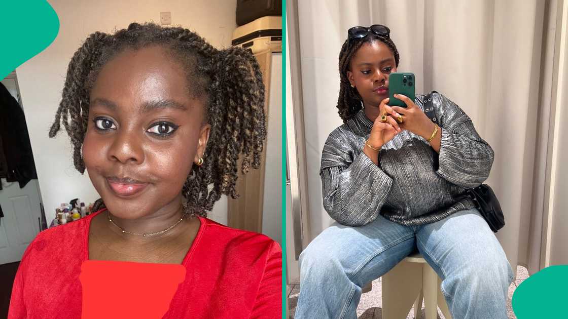 Lady shares University of Ibadan and Edinburgh Napier degrees online.