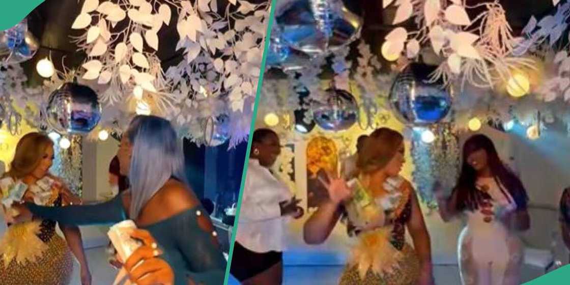 Ladies wear indecent outfits at a birthday event Ladies wear indecent outfits at a birthday event