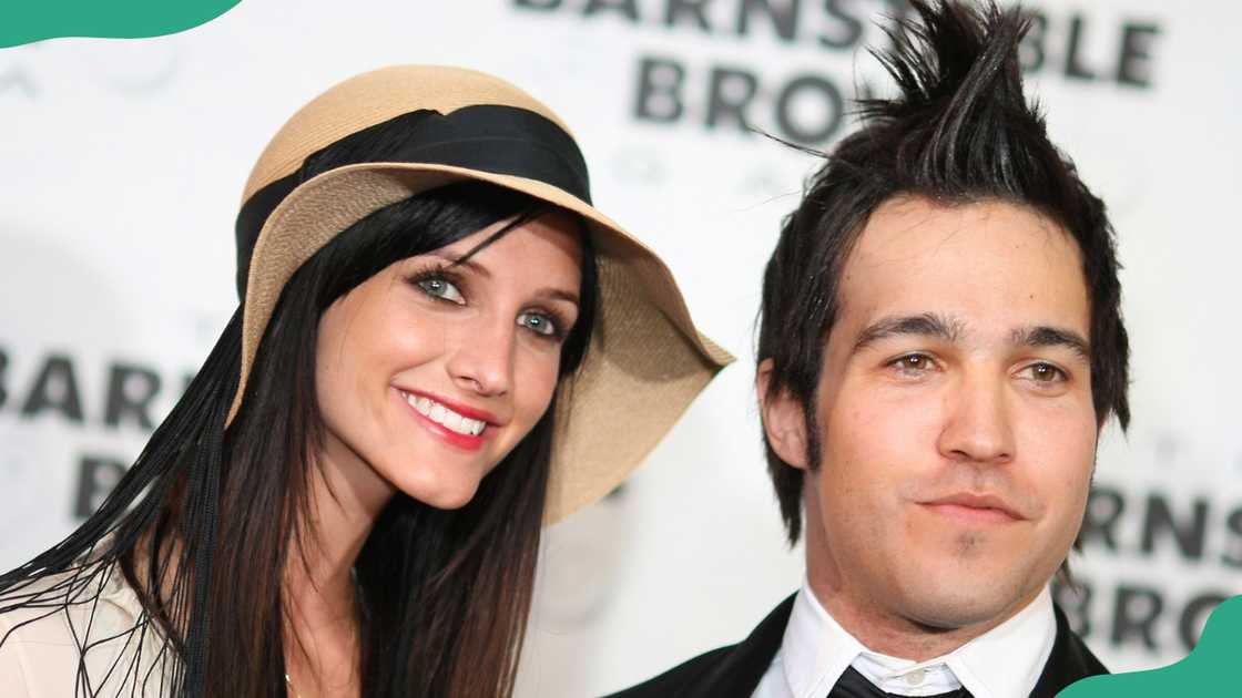 Ashlee Simpson and Pete Wentz attend an event together Ashlee Simpson and Pete Wentz attend an event together