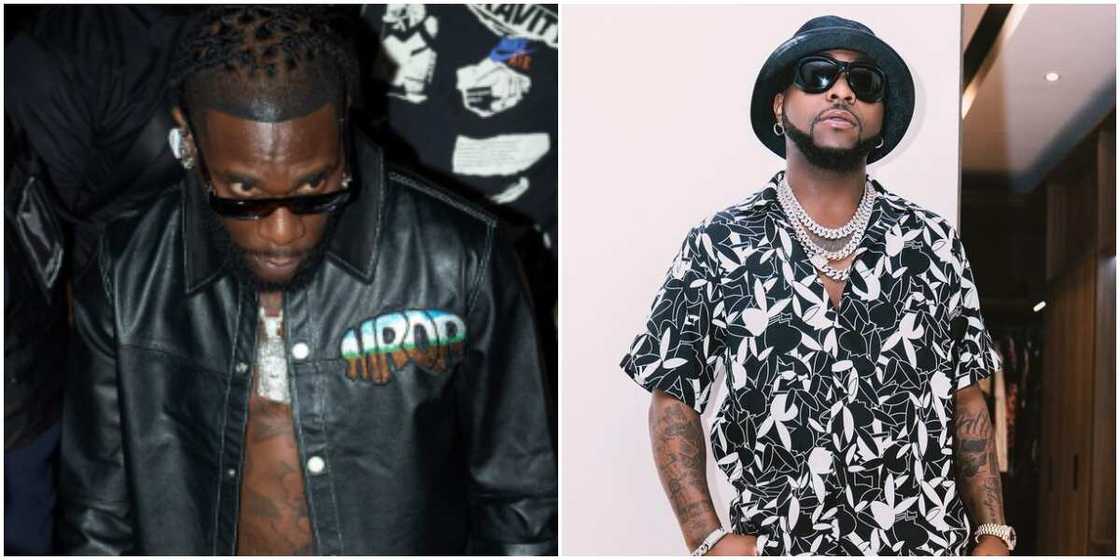 Burna Boy and Davido