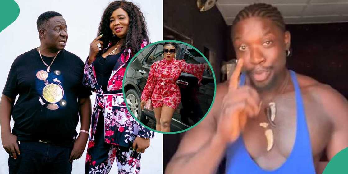 Mr Ibu's wife replies VeryDarkMan