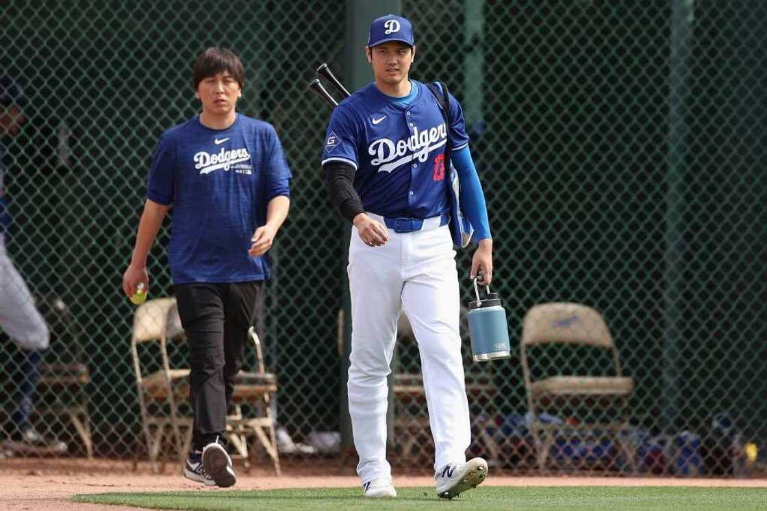 Shohei Ohtani (right) and former interpreter Ippei Mizuhara, who is accused of stealing more than $16 million from the Japanese baseball star Shohei Ohtani (right) and former interpreter Ippei Mizuhara, who is accused of stealing more than $16 million from the Japanese baseball star