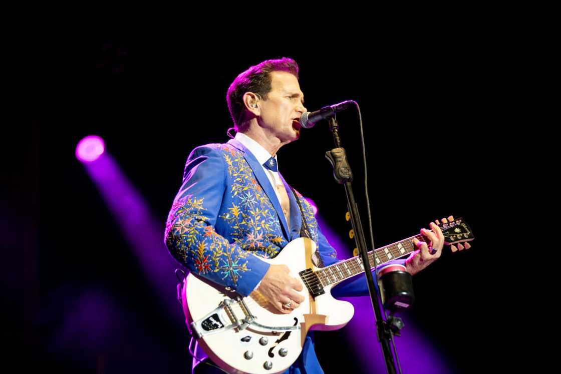 Chris Isaak in Lokeren, Belgium.