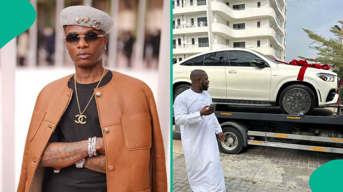 Wizkid buys expensive Benz for his PA Femmy