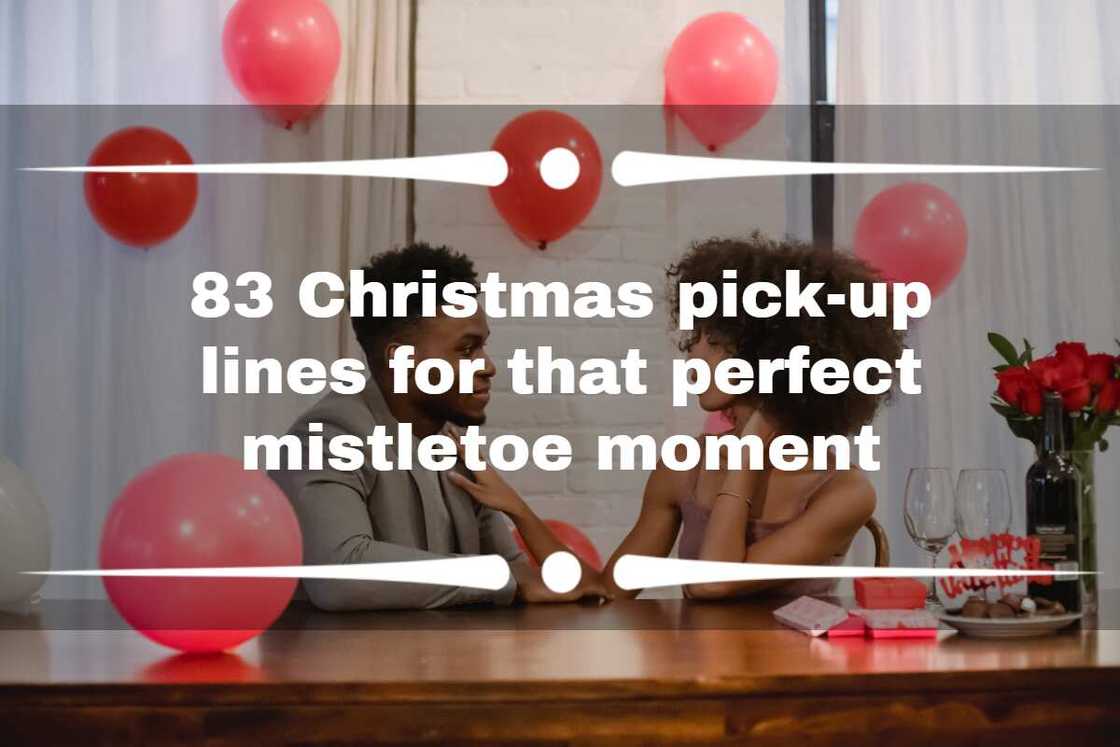 Christmas pick-up lines