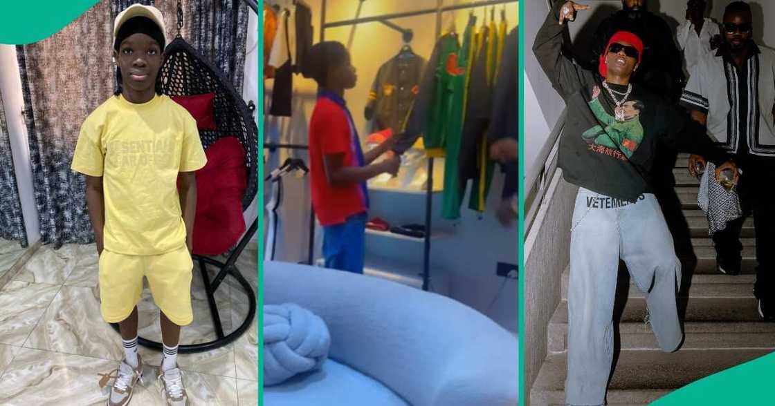 Tife Balogun goes shopping at Zlatan's store. Tife Balogun goes shopping at Zlatan's store.