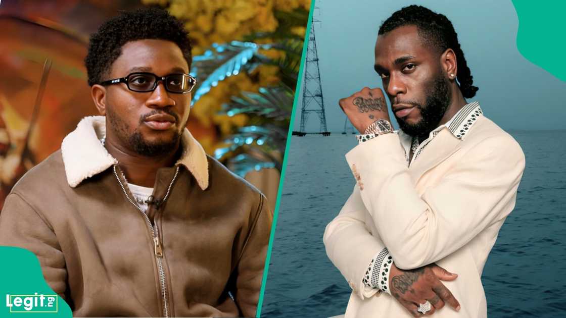 Nasboi shares emotional encounter with Burna Boy who appreciated his work and gave him money, saying it feels amazing to be seen