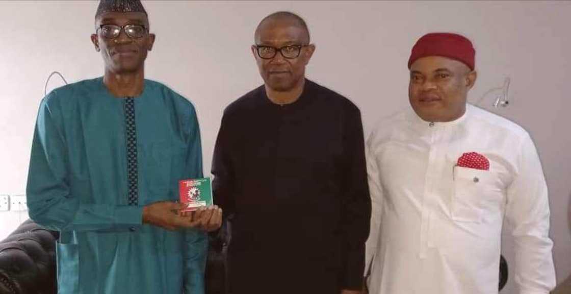Peter Obi, Victor Oye, 2023 elections, APGA, Labour Party Peter Obi, Victor Oye, 2023 elections, APGA, Labour Party