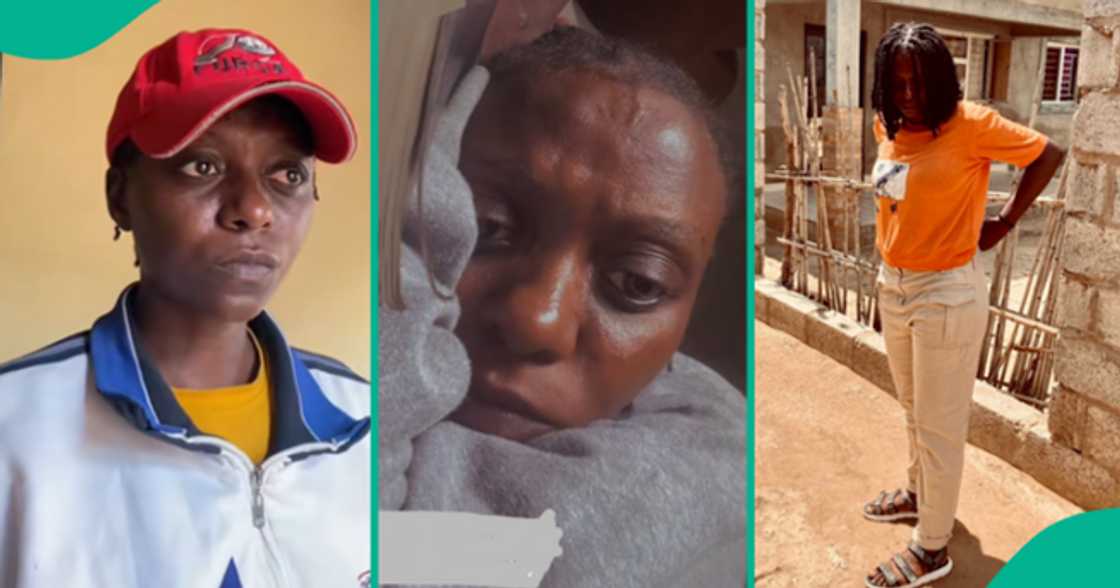 Lady in tears after joining Hallelujah Challenge. Lady in tears after joining Hallelujah Challenge.