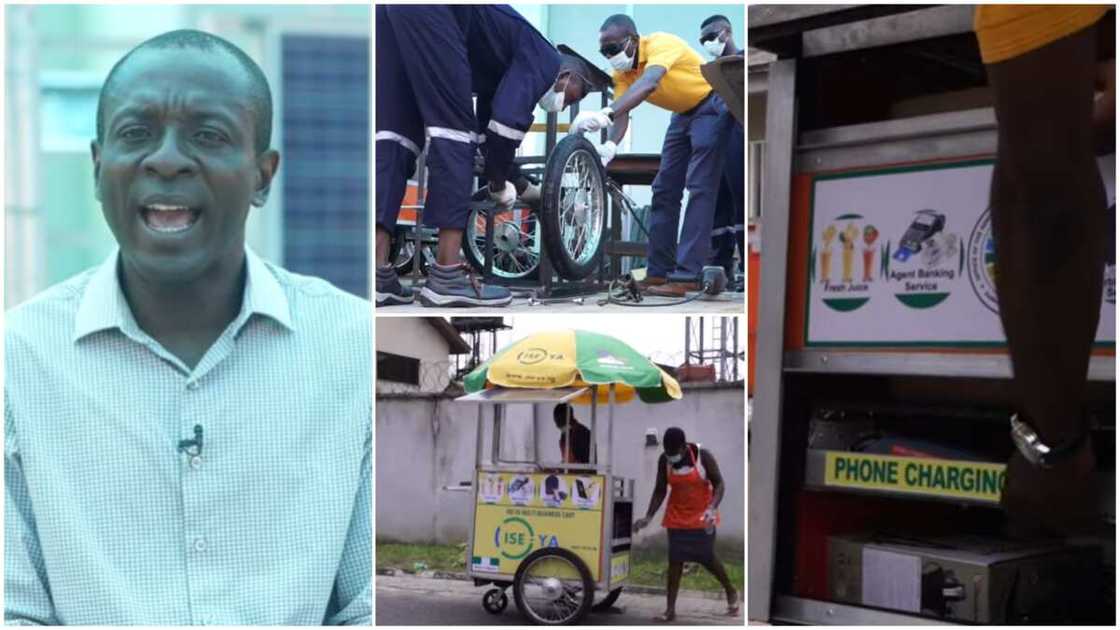 The cart can be used as different business outlets at the same time. The cart can be used as different business outlets at the same time.