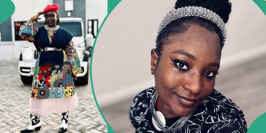 Deborah Enenche shares new picture. Deborah Enenche shares new picture.
