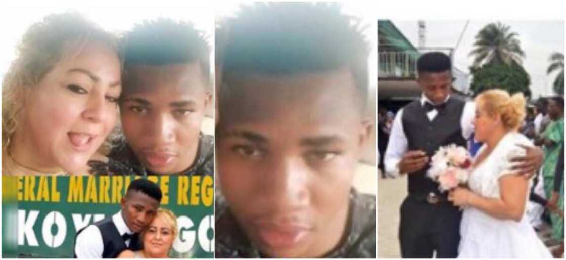 22-year-old Nigerian man marries 48-year-old white woman 22-year-old Nigerian man marries 48-year-old white woman
