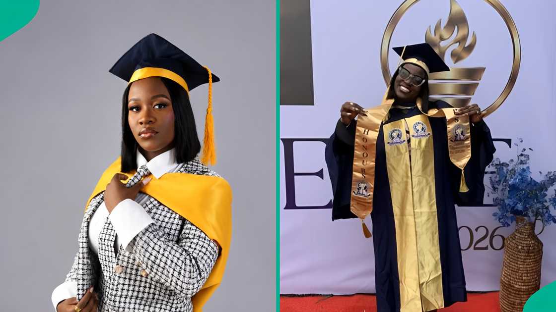 See online post of Redeemers University graduate at 19