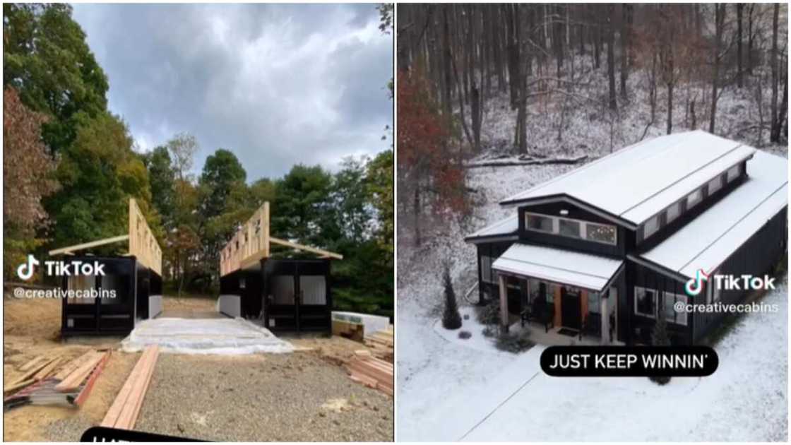 Container home goals/family used two containers. Container home goals/family used two containers.