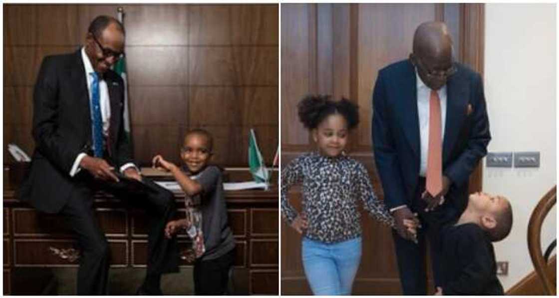 Buhari and Tinubu Buhari and Tinubu