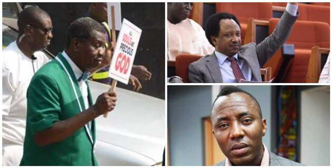 RCCG's prayer walk: Sowore, Shehu Sani commend Pastor Adeboye