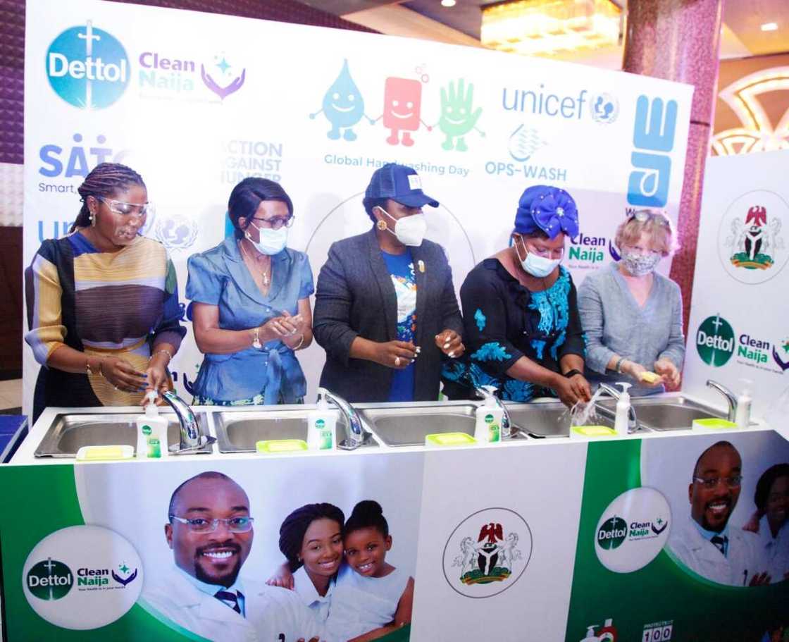 Dettol, FG Reiterates Importance of Hand Hygiene at 2021 Global Handwashing Day Event