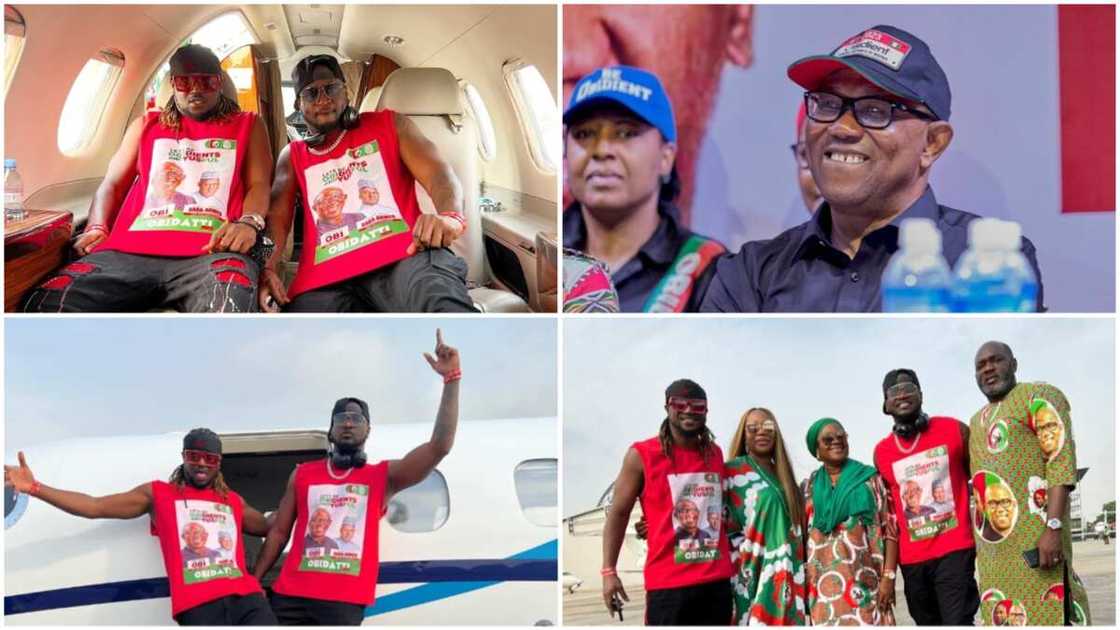 P-Square/Peter Obi/Labour Party Presidential Campaign/Port Harcourt, Rivers State P-Square/Peter Obi/Labour Party Presidential Campaign/Port Harcourt, Rivers State