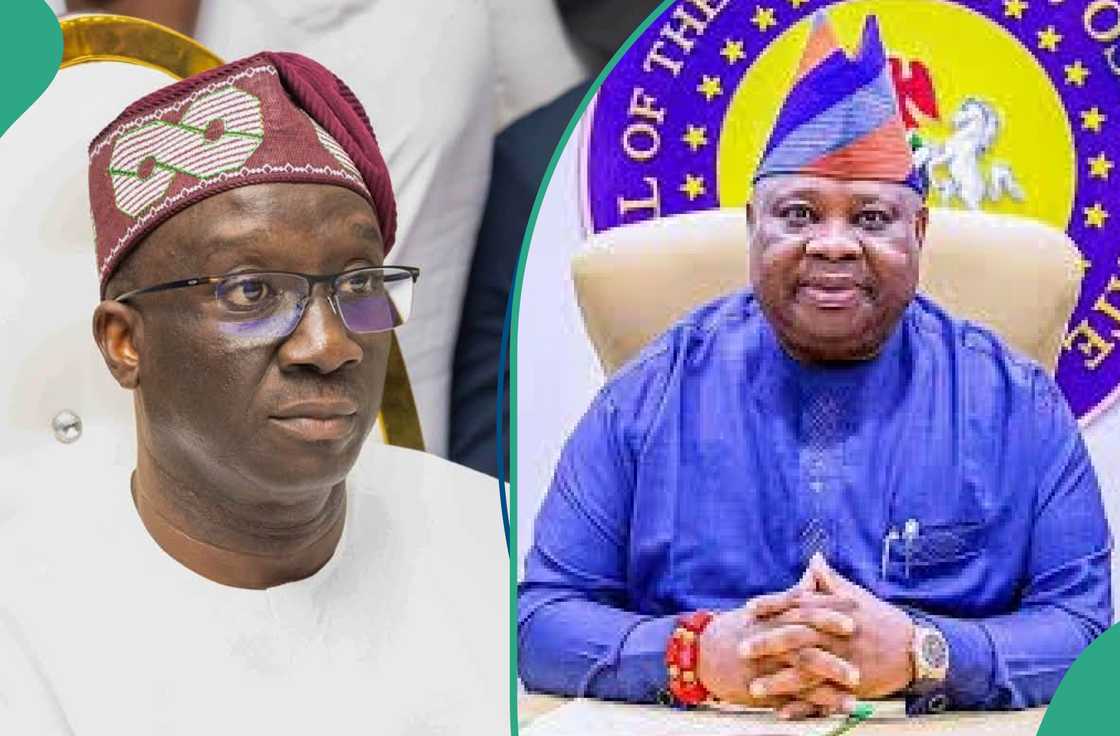 Okpebholo criticised Governor Ademola Adeleke's leadership style during the campaign event. Okpebholo criticised Governor Ademola Adeleke's leadership style during the campaign event.