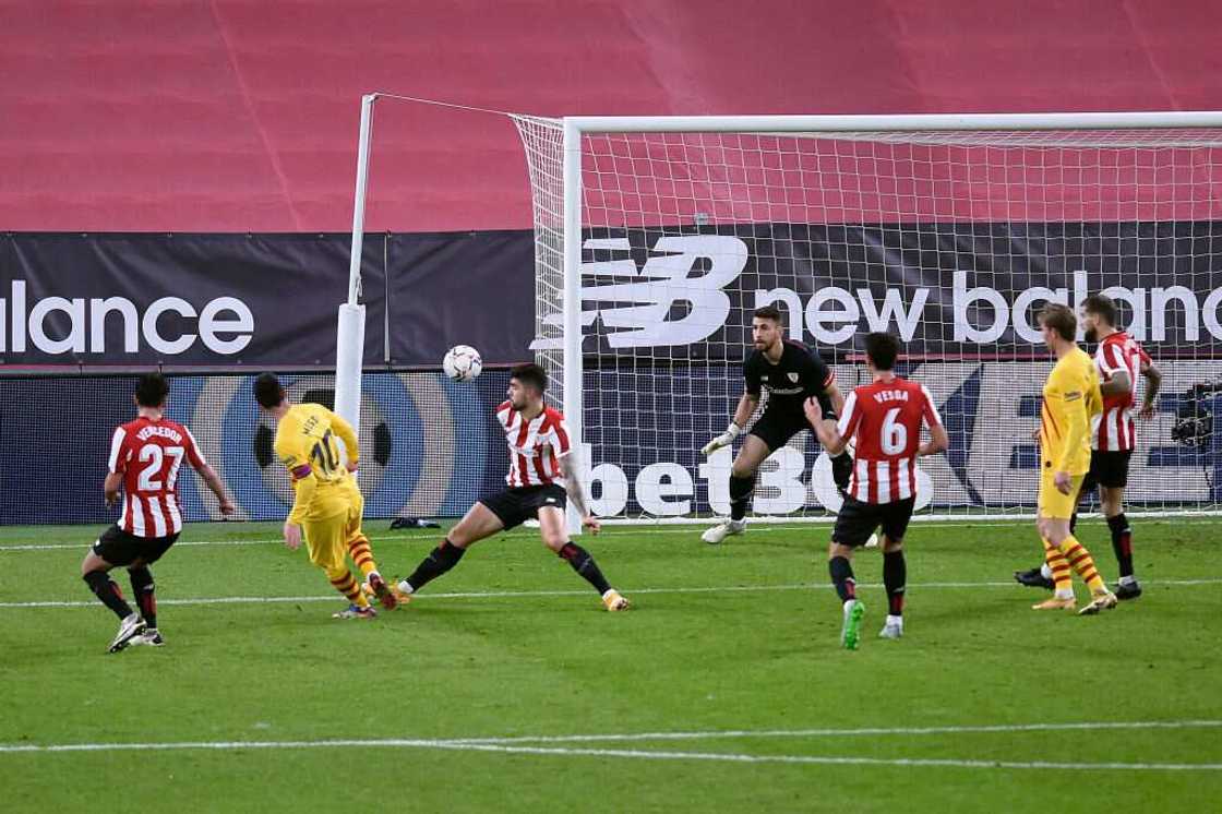 Athletic Bilbao vs Barcelona: Lionel Messi's brace powers Catalans to 3-2 win Athletic Bilbao vs Barcelona: Lionel Messi's brace powers Catalans to 3-2 win