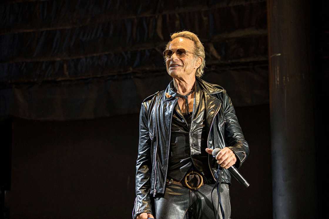 David Lee Roth performs on stage