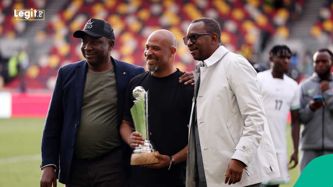 Nigeria Football Federation, Super Eagles, Eric Chelle, Ibrahim Gusau, Unity Cup. Nigeria Football Federation, Super Eagles, Eric Chelle, Ibrahim Gusau, Unity Cup.