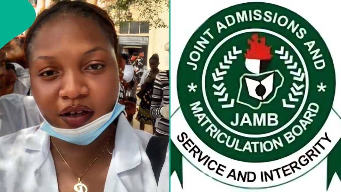 A lady has celebrated her achievement after writing JAMB 4 times, shares matriculation image into UNIZIK