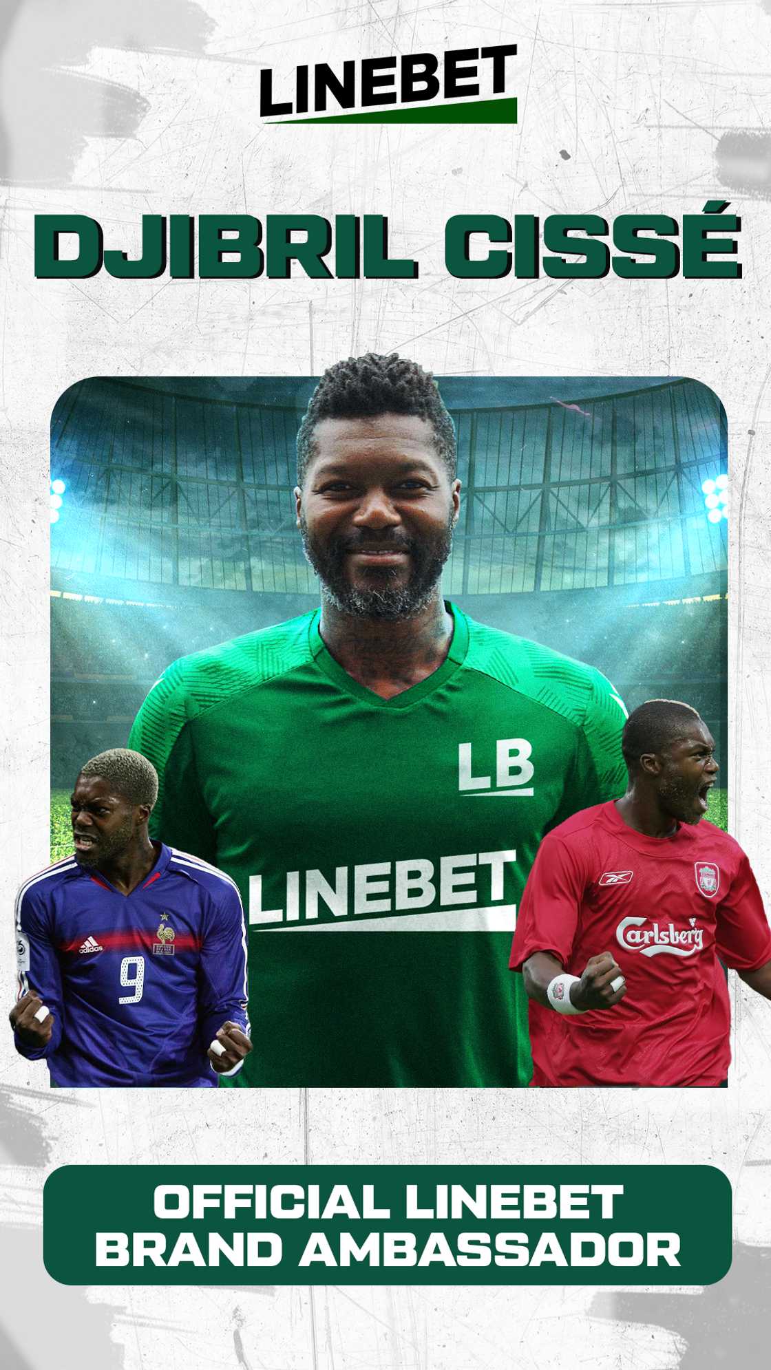 Linebet and Djibril Cissé