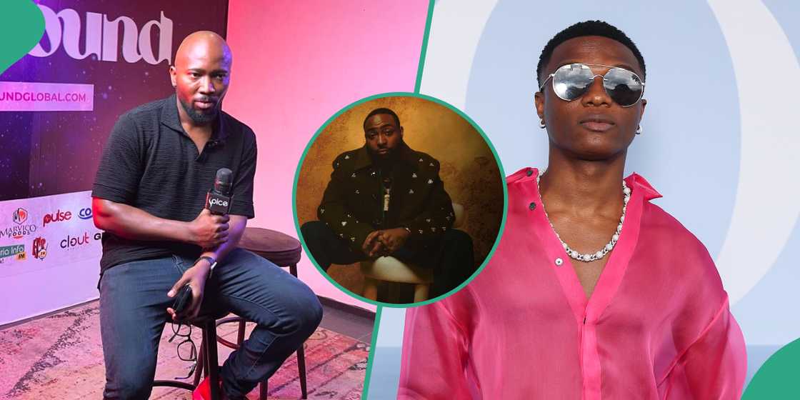 Joey Akan reacts to Davido, Wizkid's feud.