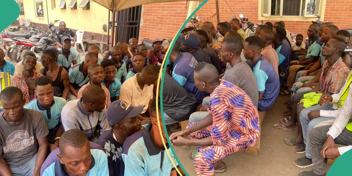 Lagos taskforce apprehends 51 notorious members harassing truck drivers Lagos taskforce apprehends 51 notorious members harassing truck drivers