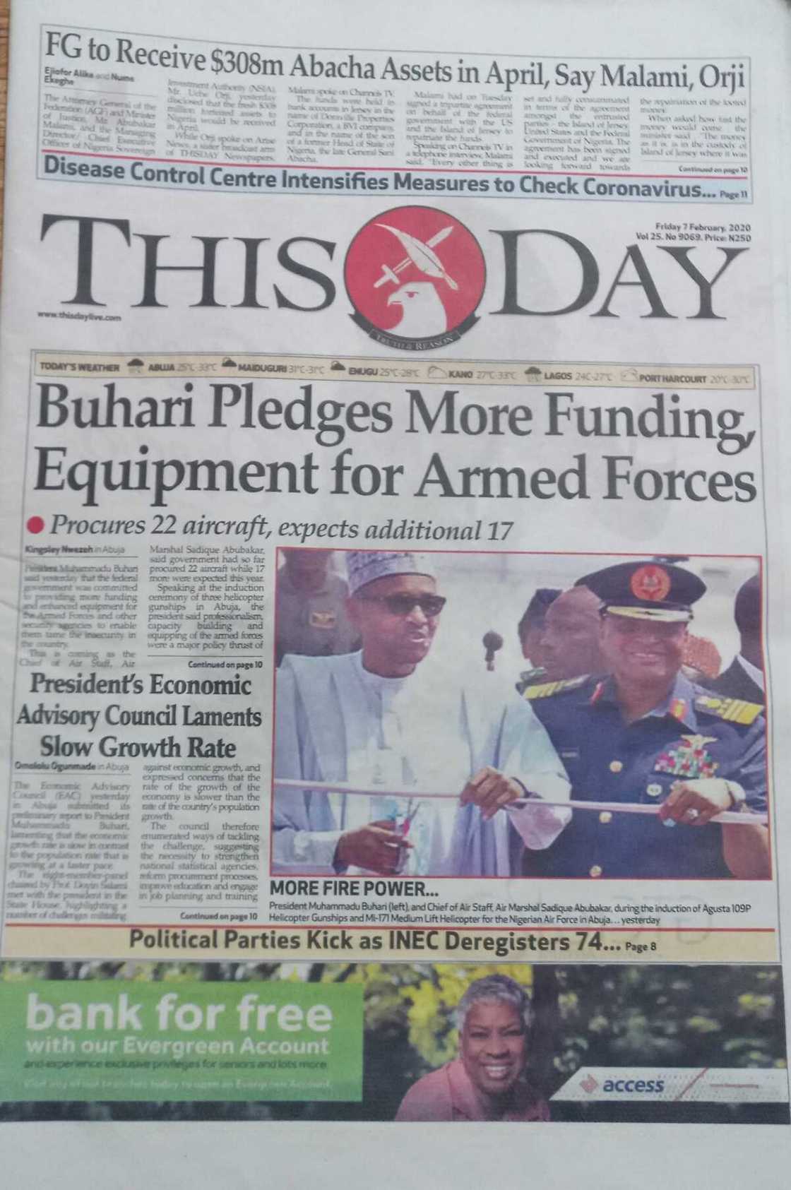 Newspaper review for Friday, February 7 Newspaper review for Friday, February 7