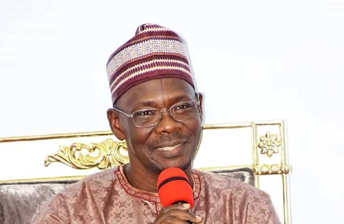 Na tafi ziyarar yara na ne ba likitoci na tafi gani ba, Gwamna Sule Na tafi ziyarar yara na ne ba likitoci na tafi gani ba, Gwamna Sule