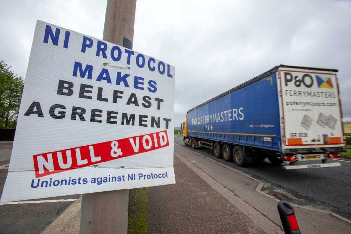 Truss is pushing for changes to the deal the UK signed with the EU over post-Brexit trade in Northern Ireland Truss is pushing for changes to the deal the UK signed with the EU over post-Brexit trade in Northern Ireland
