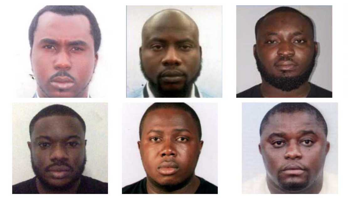 FBI fidda sunaye da fuskokin 'yan Najeriya 6 da ta ke nema ruwa a jallo FBI fidda sunaye da fuskokin 'yan Najeriya 6 da ta ke nema ruwa a jallo