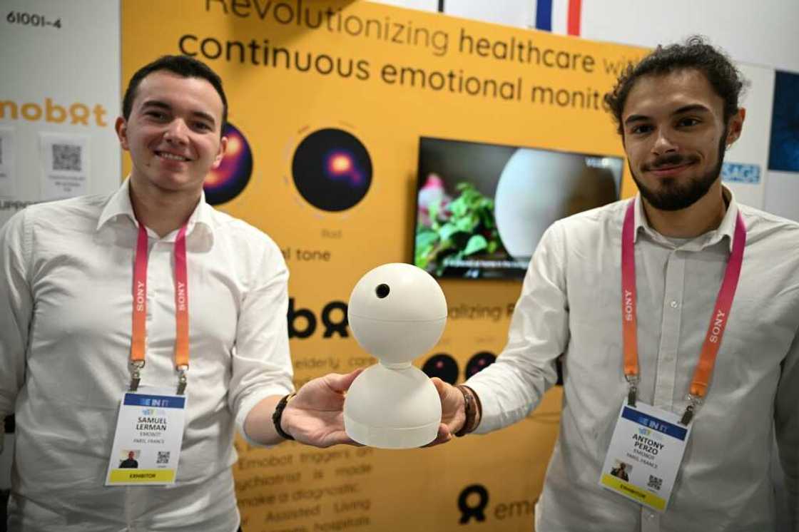 At CES, a French tech start-up introduces the Emobot, an AI-backed device that monitors the emotional state of the elderly At CES, a French tech start-up introduces the Emobot, an AI-backed device that monitors the emotional state of the elderly