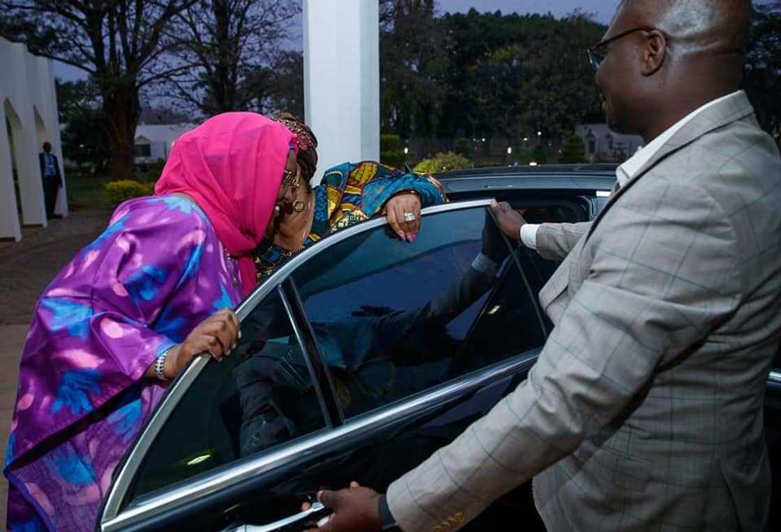 Aisha Buhari ta gana da Patience Jonathan a Aso Villa (hotuna)