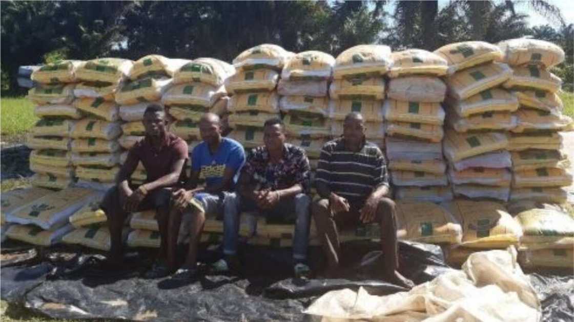 The Nigerian Navy said it will keep going after illegal trading until those behind it stop. Photo credit: Daily Trust The Nigerian Navy said it will keep going after illegal trading until those behind it stop. Photo credit: Daily Trust