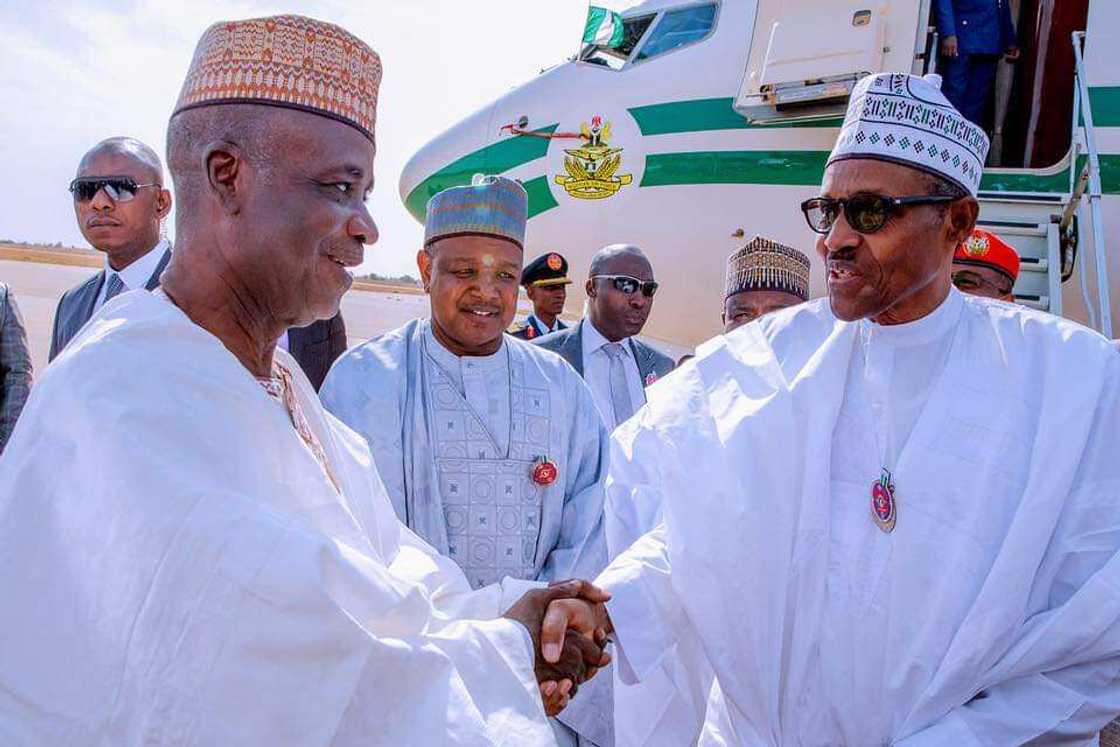 Hotunan ta'aziyyar da Shugaba Buhari ya kai jihar Sokoto Hotunan ta'aziyyar da Shugaba Buhari ya kai jihar Sokoto