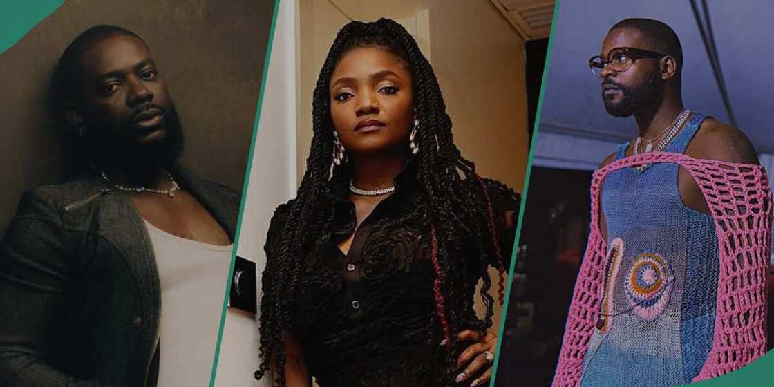 Adekunloe Gold, Simi and Falz attend party together.