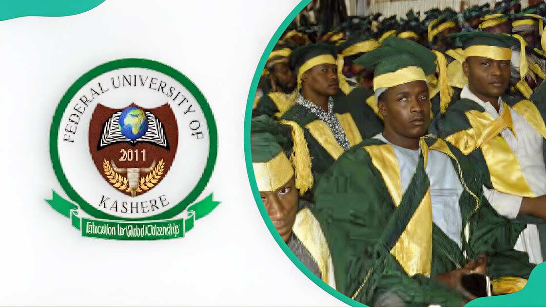 Federal University Kashere (FUKashere) logo and graduates Federal University Kashere (FUKashere) logo and graduates