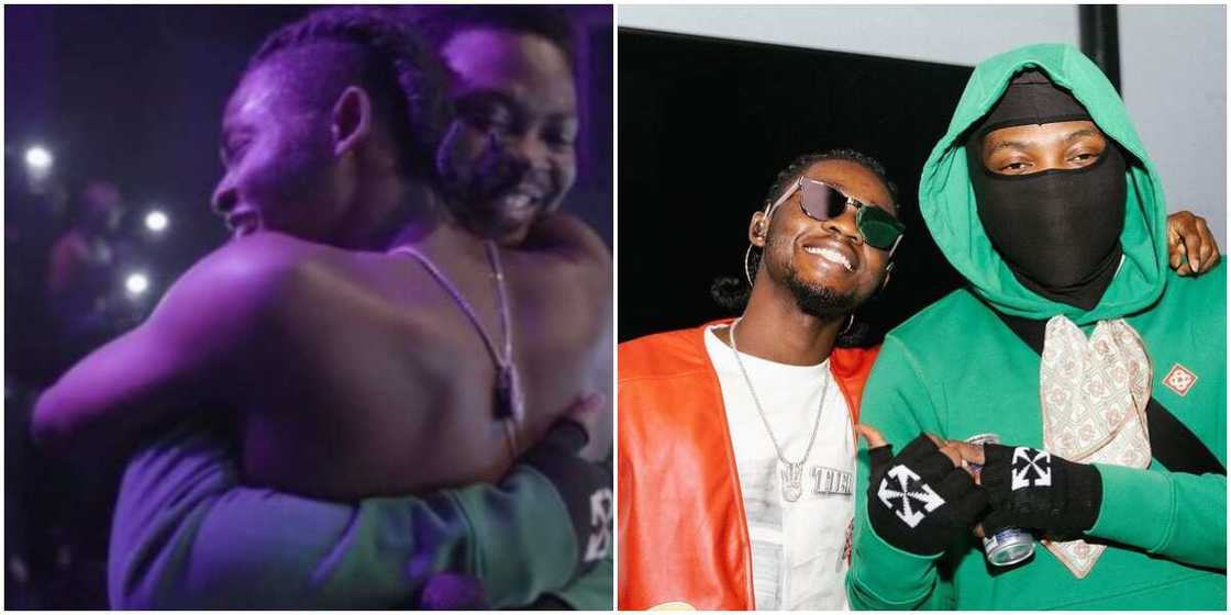 Omah Lay and Olamide Omah Lay and Olamide